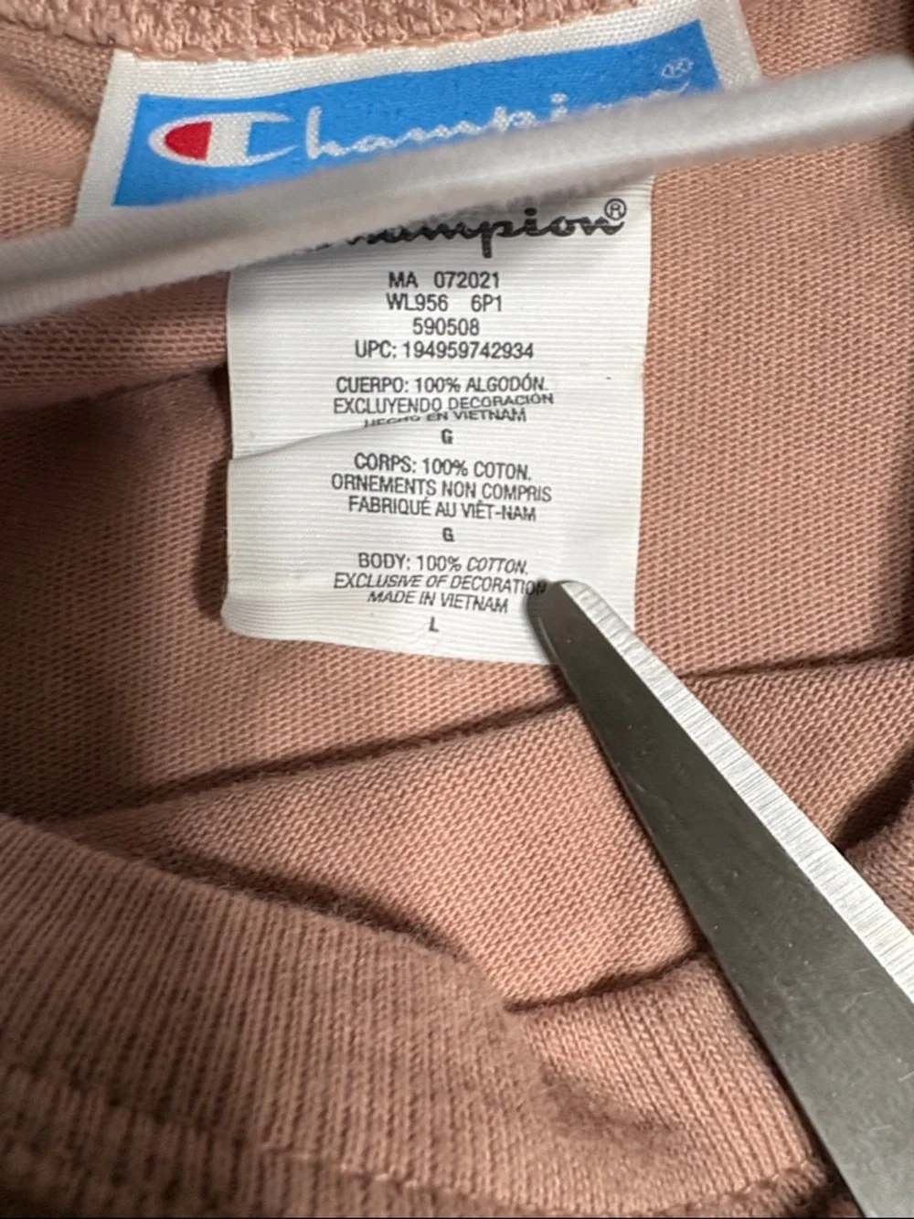 Champion X KNC Beauty cropped Tshirt - Picture 5 of 8